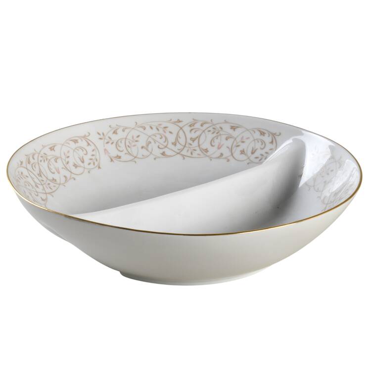 Dorchester Round Divided Vegetable Bowl