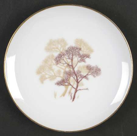 Dormant Tree Bread & Butter Plate