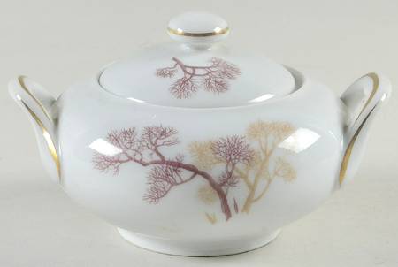 Dormant Tree Sugar Bowl & Lid