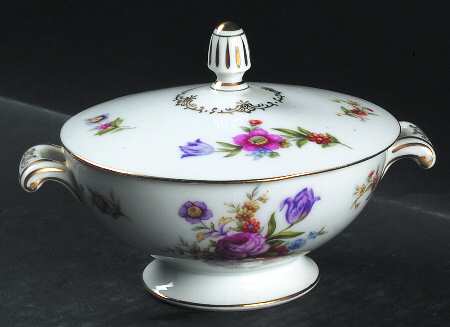 Dresdenia(Japan) Sugar Bowl & Lid