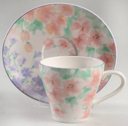 Flat Cup & Saucer Set