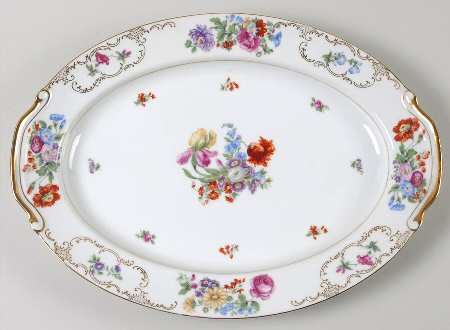 Dresden 16" Oval Serving Platter