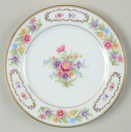 Dresden Bread & Butter Plate