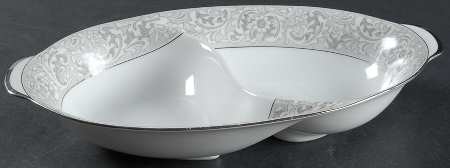 Duchess 11" Oval Divided Vegetable Bowl