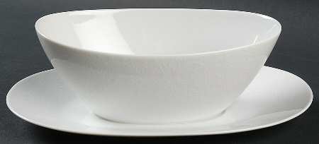 Elegance Gravy Boat with Attached Underplate