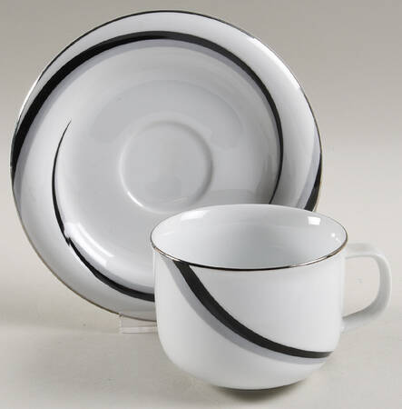Electra Flat Cup & Saucer Set