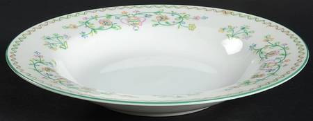 Embroidery Rim Soup Bowl