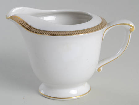 Empress (White with Gold Design) Creamer