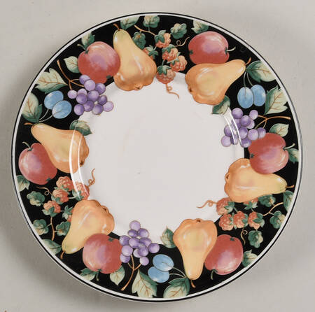 Fanciful Fruit Saucer