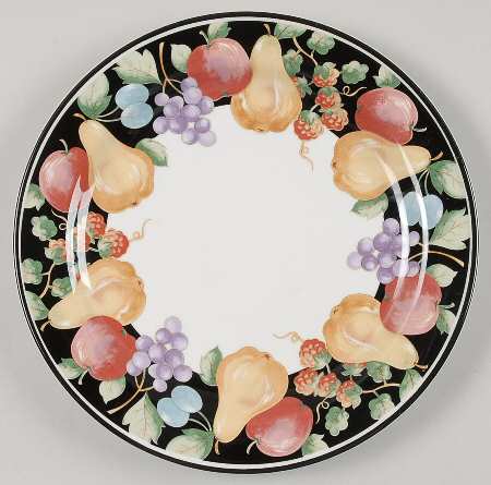 Fanciful Fruit Salad Plate
