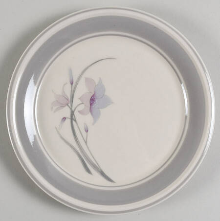 Fantasy (Gray Band) Salad Plate