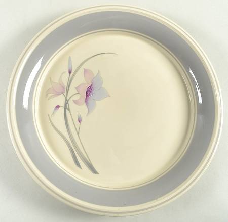 Fantasy (Gray Band) 12" Chop Plate (Round Platter)