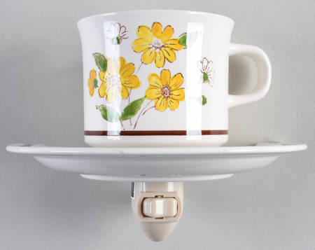 Fiesta 4 3/8"-4 5/8" Night Light/Cup & Saucer HC