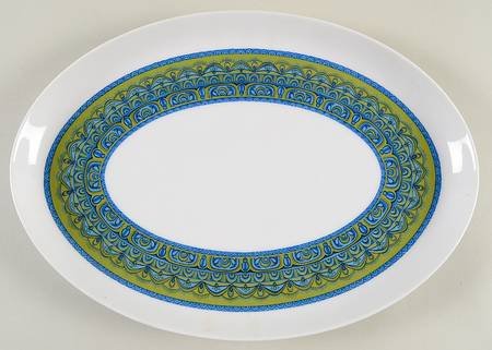 Filigree 14" Oval Serving Platter
