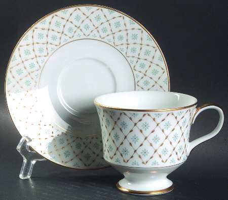 Firenza Footed Cup & Saucer Set