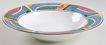 Flair (Made in Indonesia) Large Rim Soup Bowl