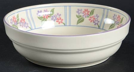Flower Border Coupe Cereal Bowl
