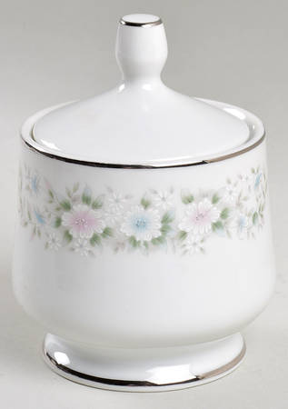 Flower Garden Sugar Bowl & Lid