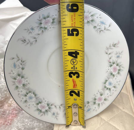 Flower Garden Saucer