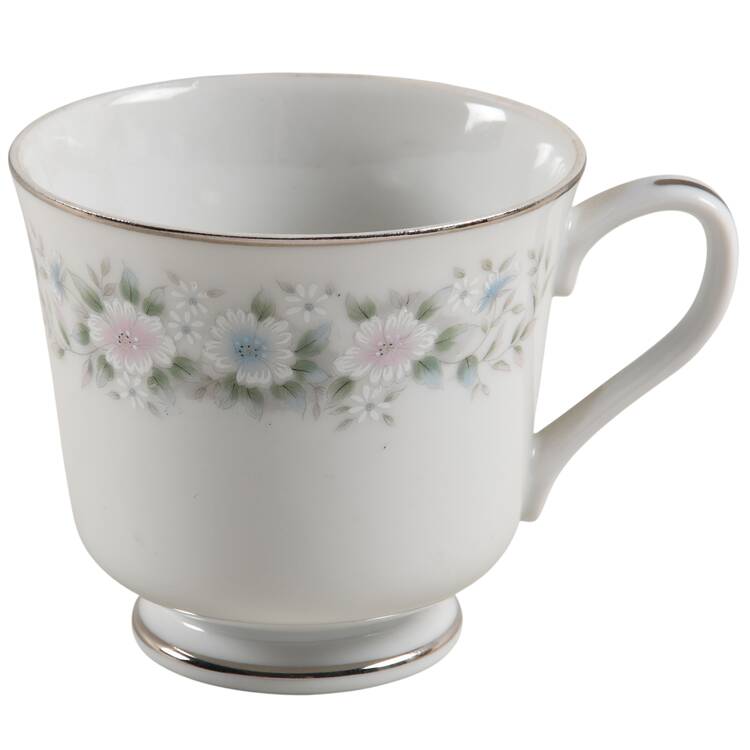 Flower Garden Footed Cup