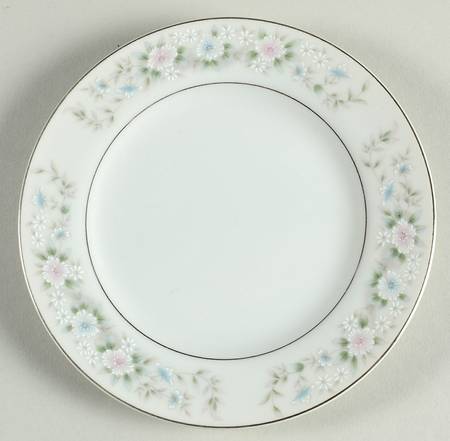Flower Garden Bread & Butter Plate