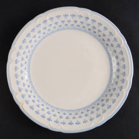 Fleur De Lis Salad Plate