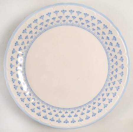 Fleur De Lis 12" Chop Plate (Round Platter)
