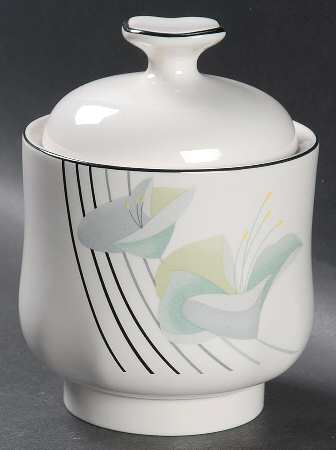 Fleur Nouvelle Sugar Bowl & Lid