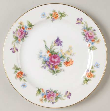 Floradel Salad Plate by Sango