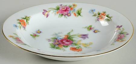 Floradel Rim Soup Bowl