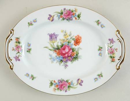 Floradel 12" Oval Serving Platter