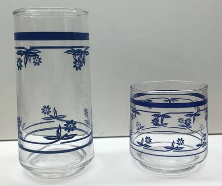 Forever Blue 8 Oz Glassware Old Fashioned