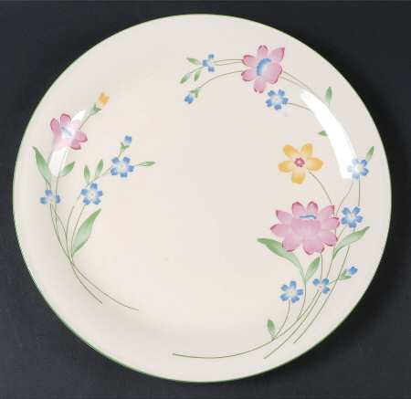 Fresh Flowers 12" Chop Plate (Round Platter)