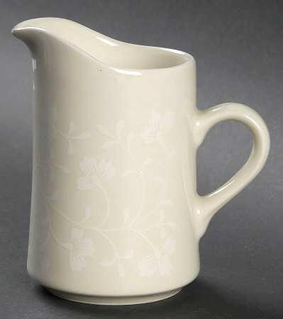 Fresh Flowers White Creamer