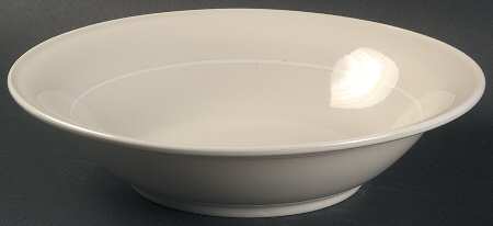 Fresh Flowers White Coupe Soup Bowl