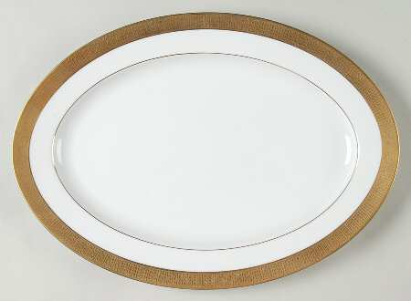 Georgetown 14" Oval Serving Platter by Sango