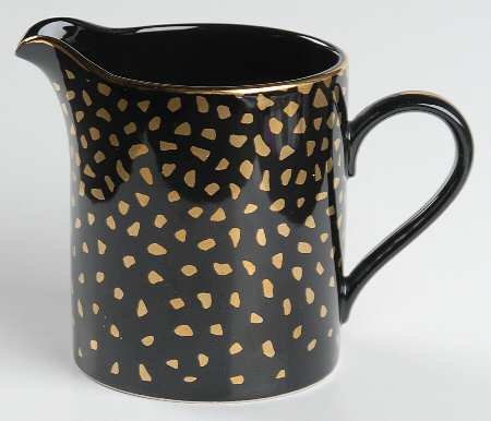Gold Dust Black Creamer