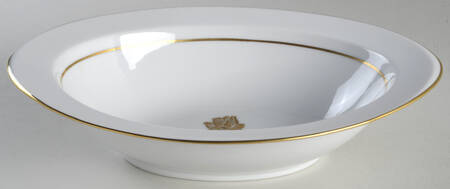 Gold Rose 11" Oval Vegetable Bowl
