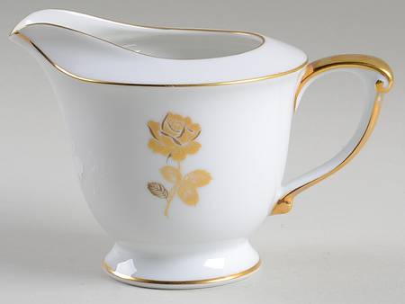 Gold Rose Creamer