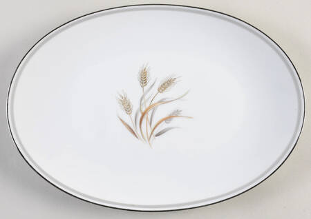Golden Wheat 12" Oval Serving Platter