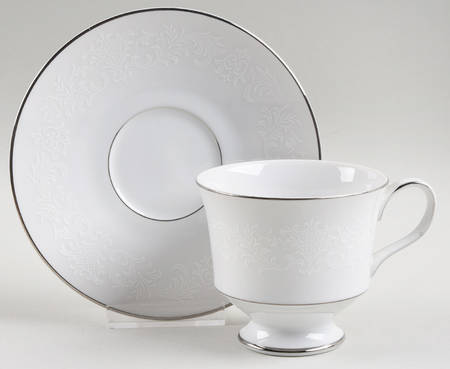 Granada Footed Cup & Saucer Set
