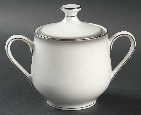 Grey Mist Sugar Bowl & Lid