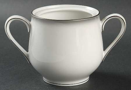 Grey Mist Sugar Bowl No Lid