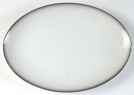 Grey Mist 14" Oval Serving Platter