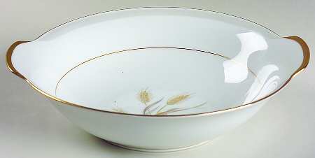 Harvest Gold 9" Round Vegetable Bowl
