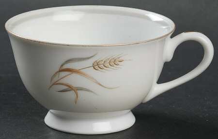 Harvest Gold Footed Cup