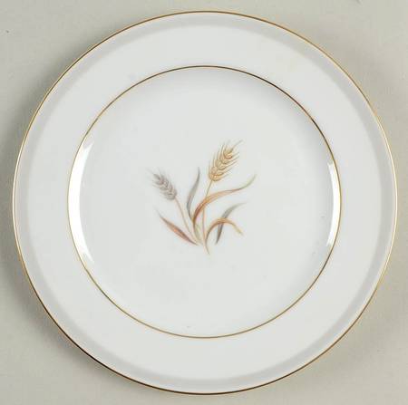 Harvest Gold Bread & Butter Plate
