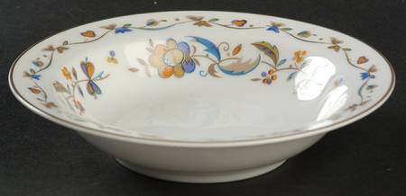 Heather Rim Fruit/Dessert (Sauce) Bowl