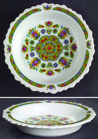 Hellespont Rim Fruit/Dessert (Sauce) Bowl
