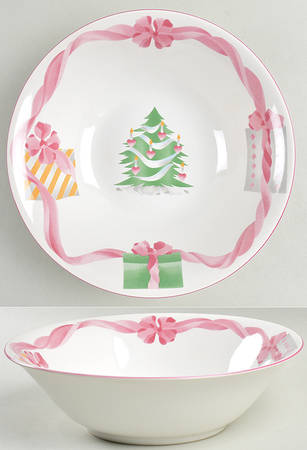 Home for Christmas (Indonesia) 9" Round Vegetable Bowl